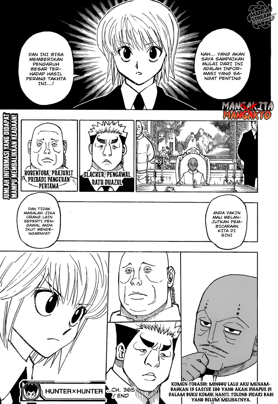 Hunter x Hunter Chapter 365 - halaman 22