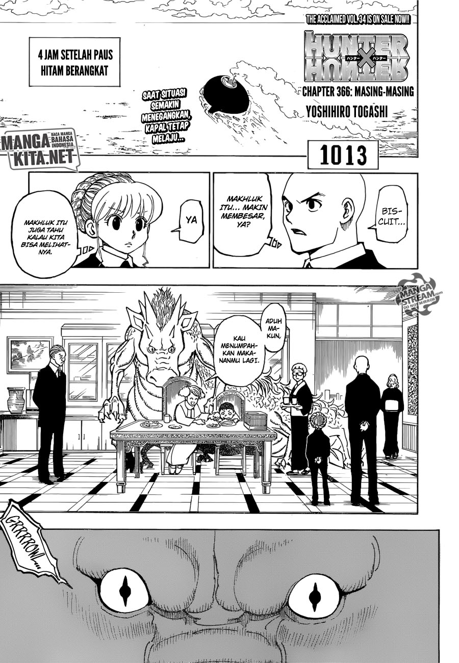 Hunter x Hunter Chapter 366 - halaman 2