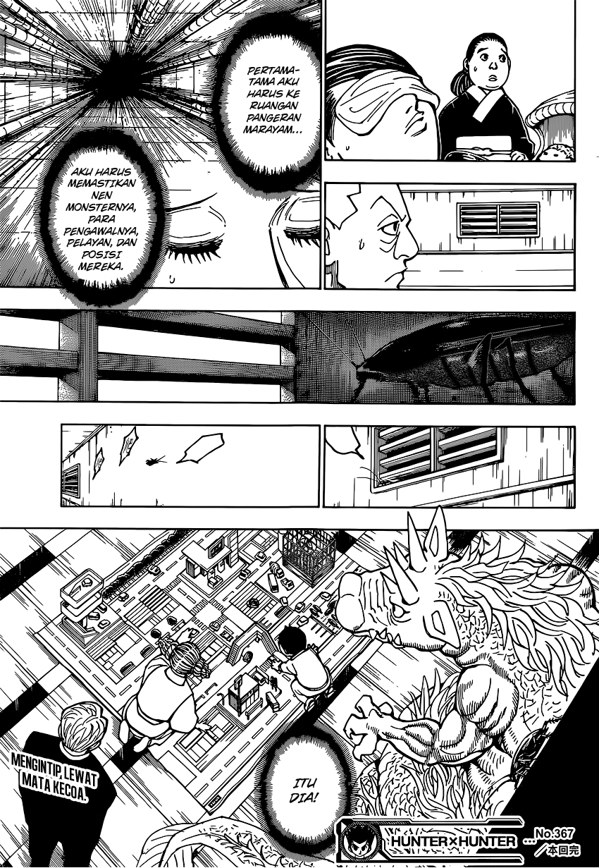 Hunter x Hunter Chapter 367 - halaman 16