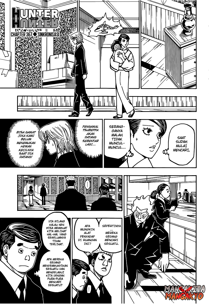 Hunter x Hunter Chapter 367 - halaman 2