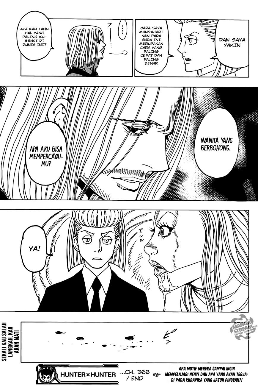 Hunter x Hunter Chapter 368 - halaman 20