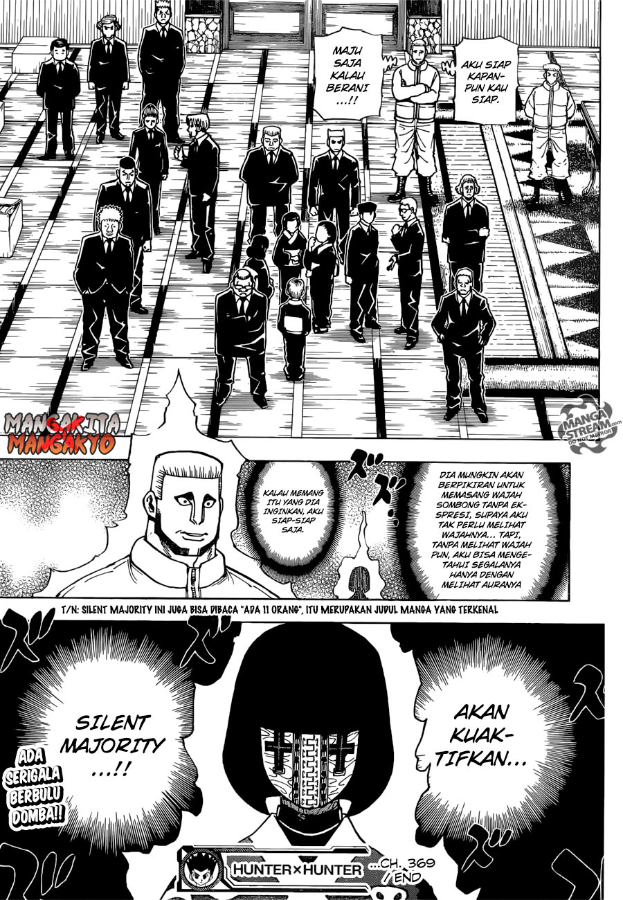 Hunter x Hunter Chapter 369 - halaman 19