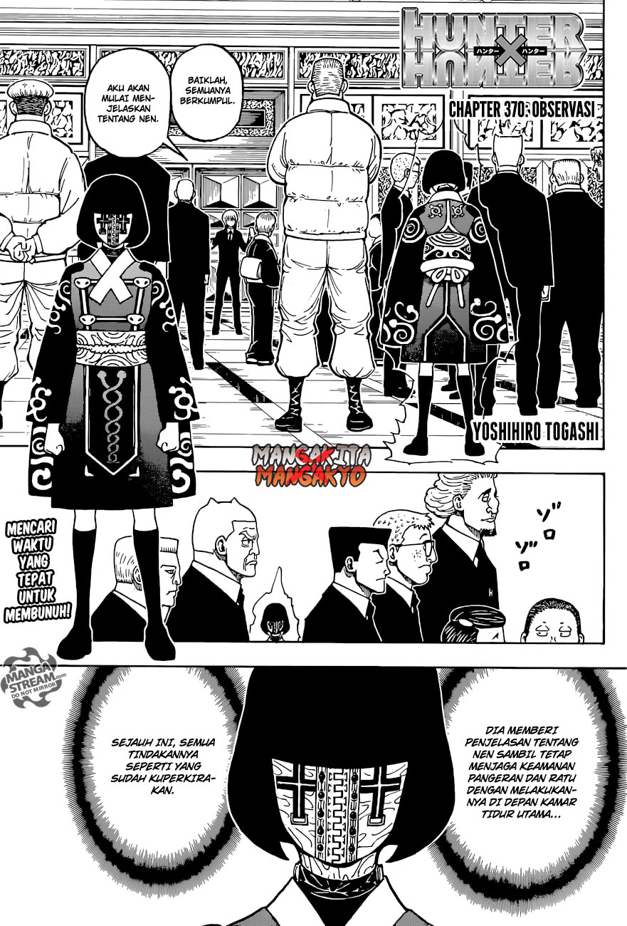 Hunter x Hunter Chapter 370 - halaman 2