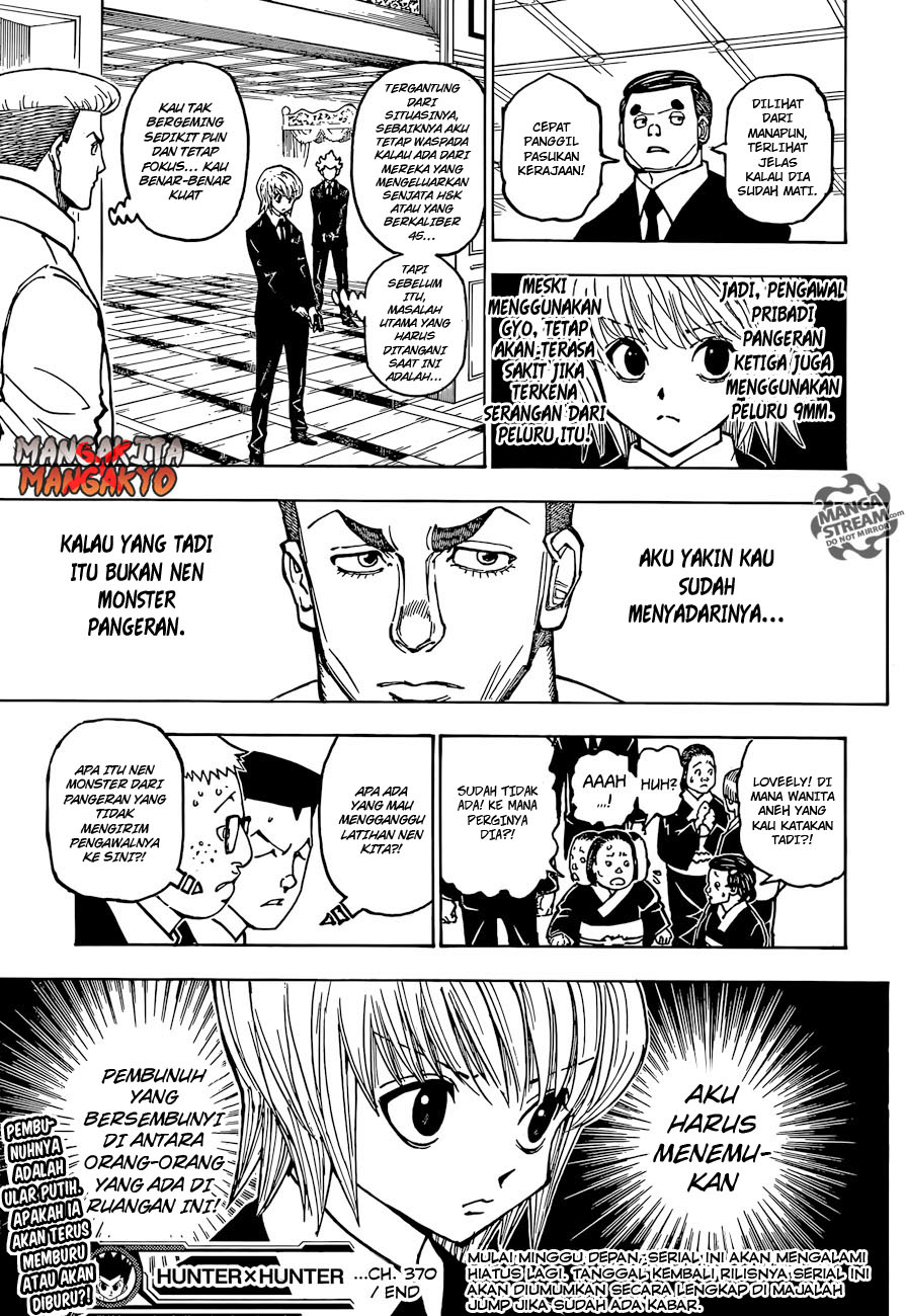 Hunter x Hunter Chapter 370 - halaman 21