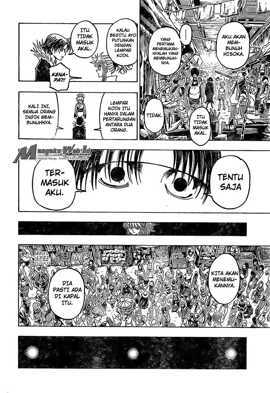Hunter x Hunter Chapter 371 - halaman 18
