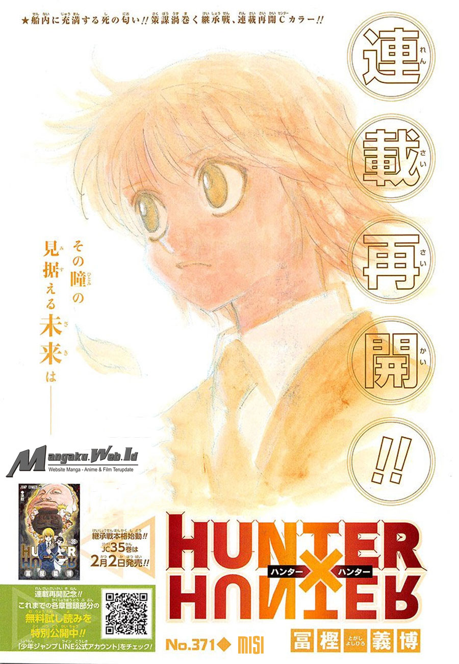 Hunter x Hunter Chapter 371 - halaman 3