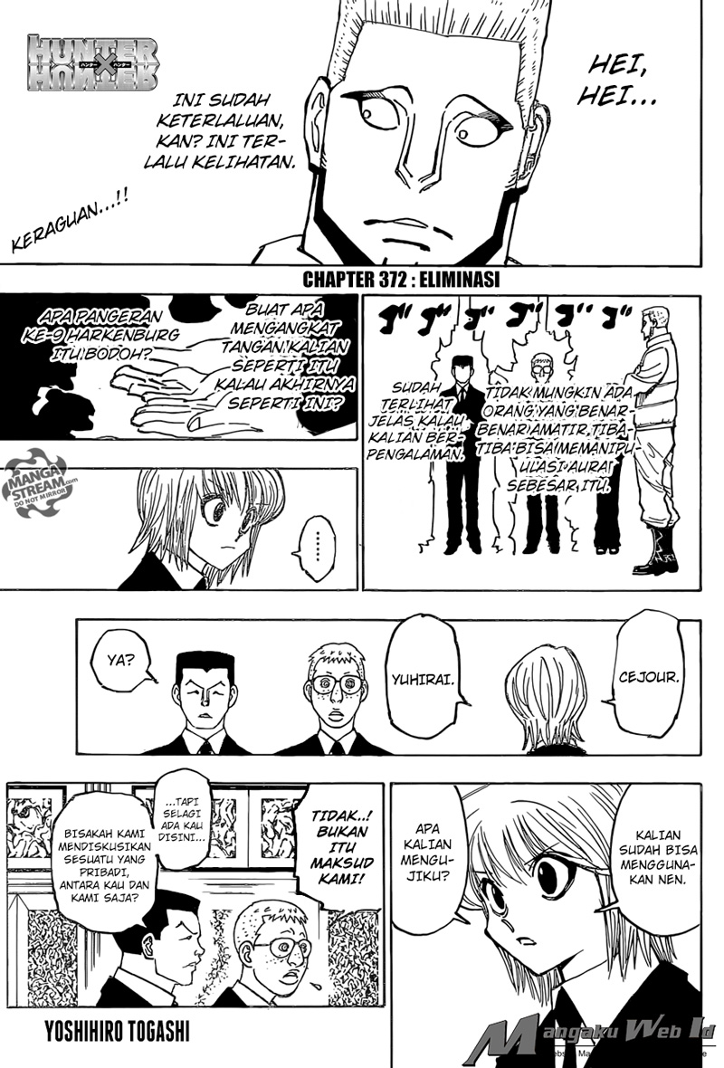 Hunter x Hunter Chapter 372 - halaman 2