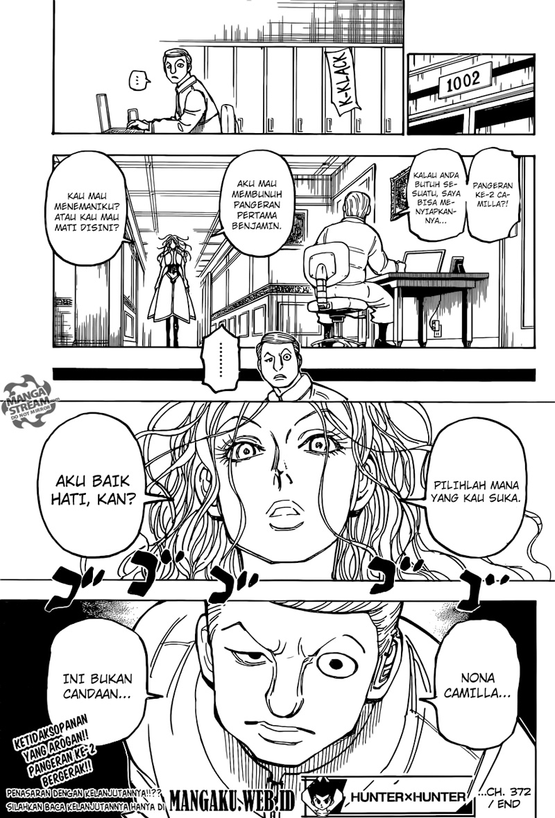 Hunter x Hunter Chapter 372 - halaman 20