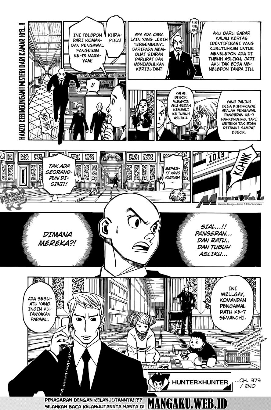Hunter x Hunter Chapter 373 - halaman 20