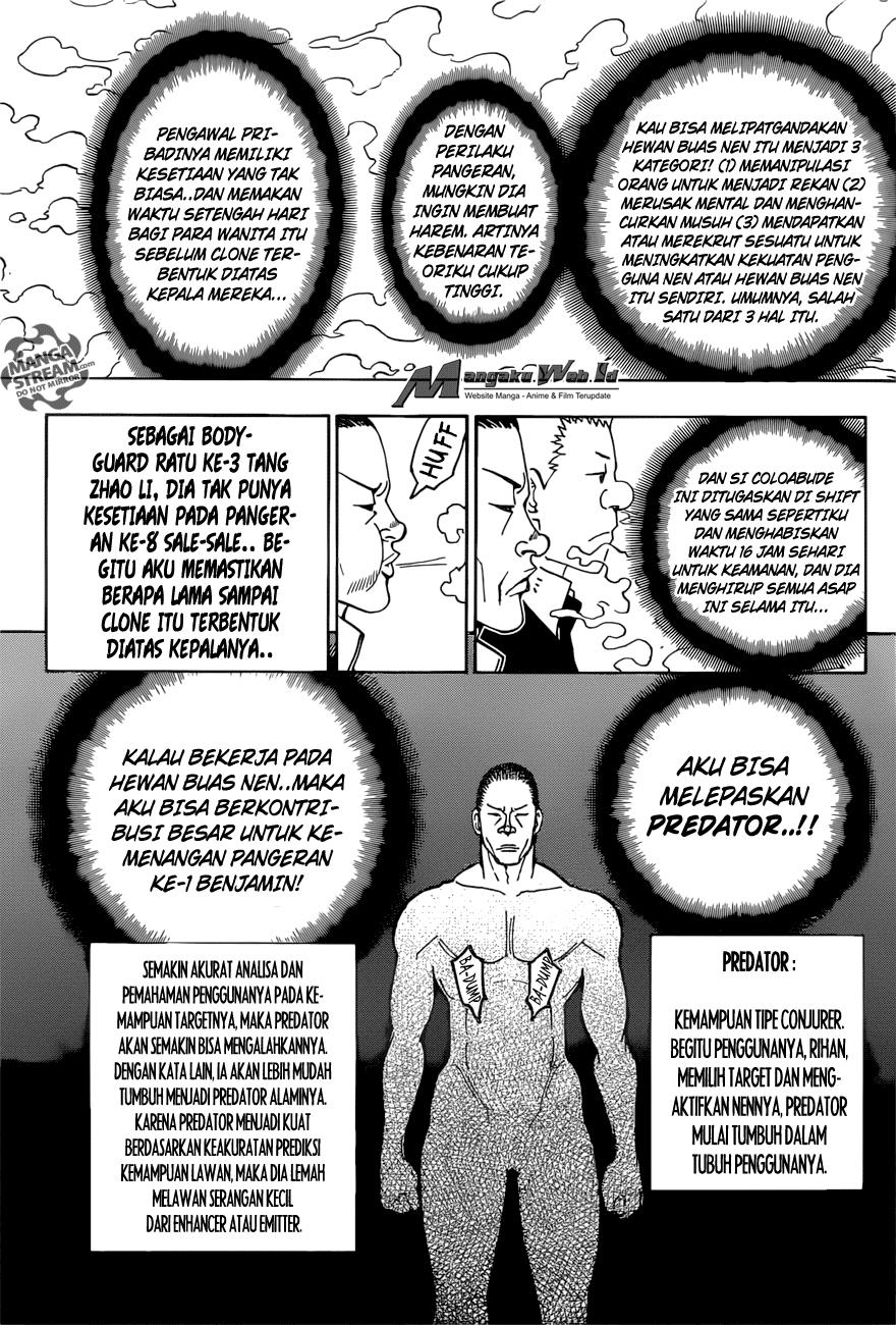 Hunter x Hunter Chapter 374 - halaman 15