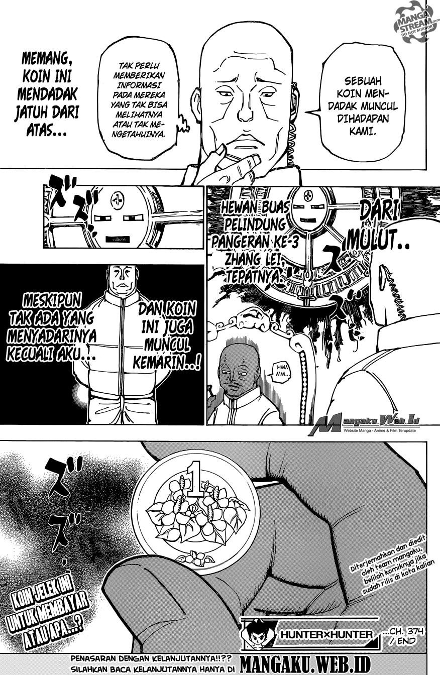 Hunter x Hunter Chapter 374 - halaman 16