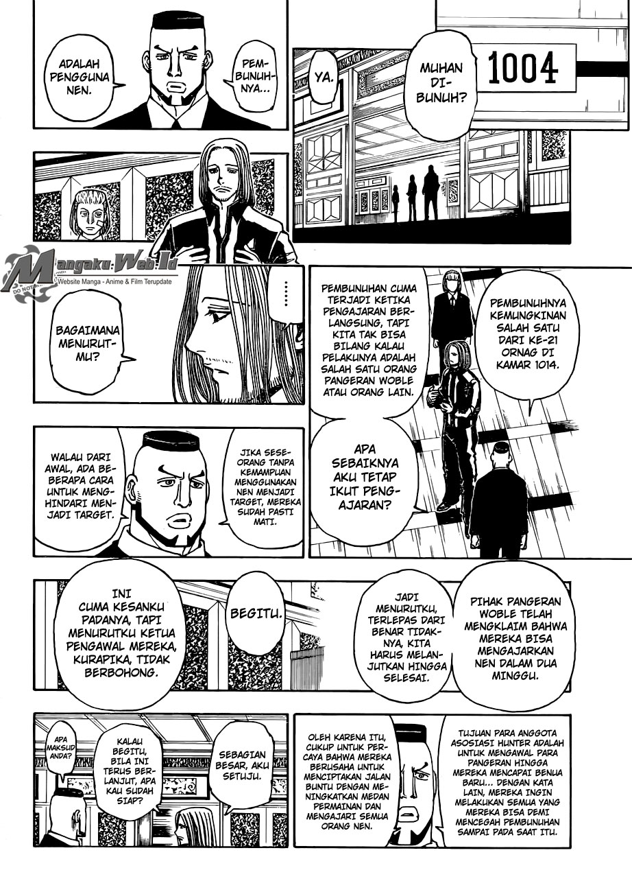 Hunter x Hunter Chapter 376 - halaman 17