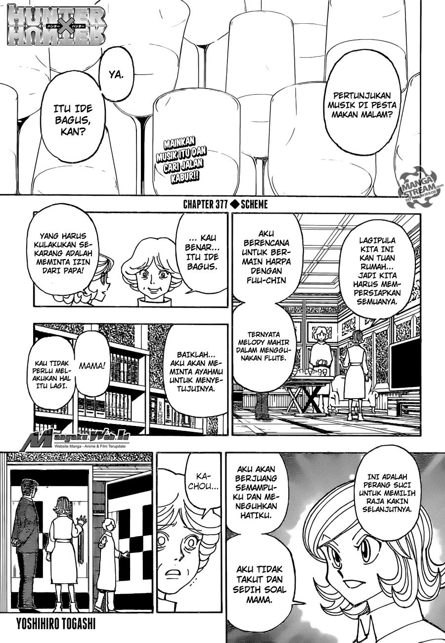 Hunter x Hunter Chapter 377 - halaman 1
