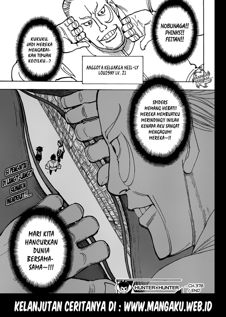 Hunter x Hunter Chapter 378 - halaman 20