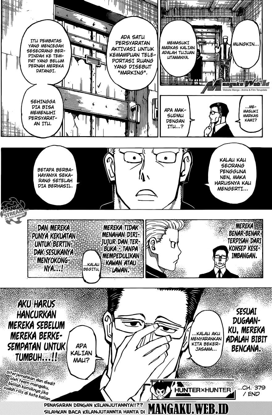 Hunter x Hunter Chapter 379 - halaman 20