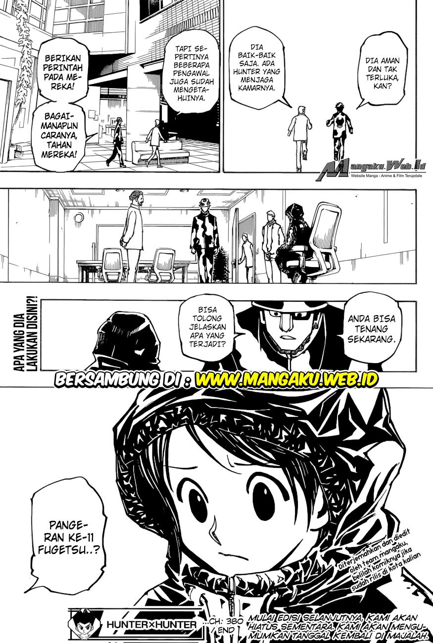 Hunter x Hunter Chapter 380 - halaman 19