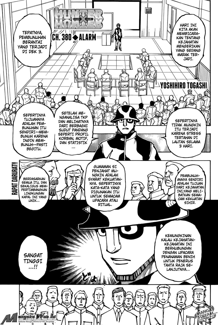 Hunter x Hunter Chapter 380 - halaman 2