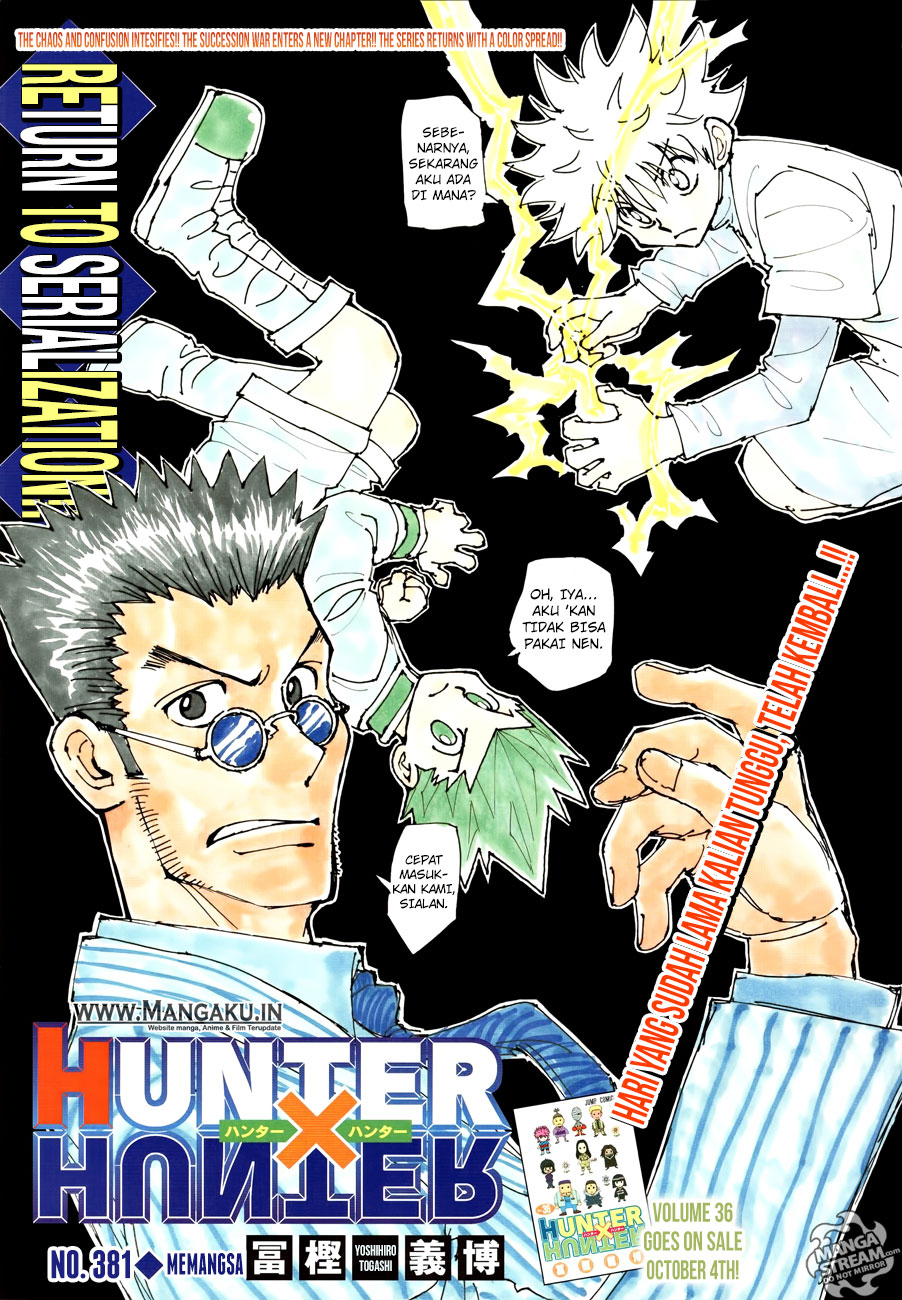 Hunter x Hunter Chapter 381 - halaman 2