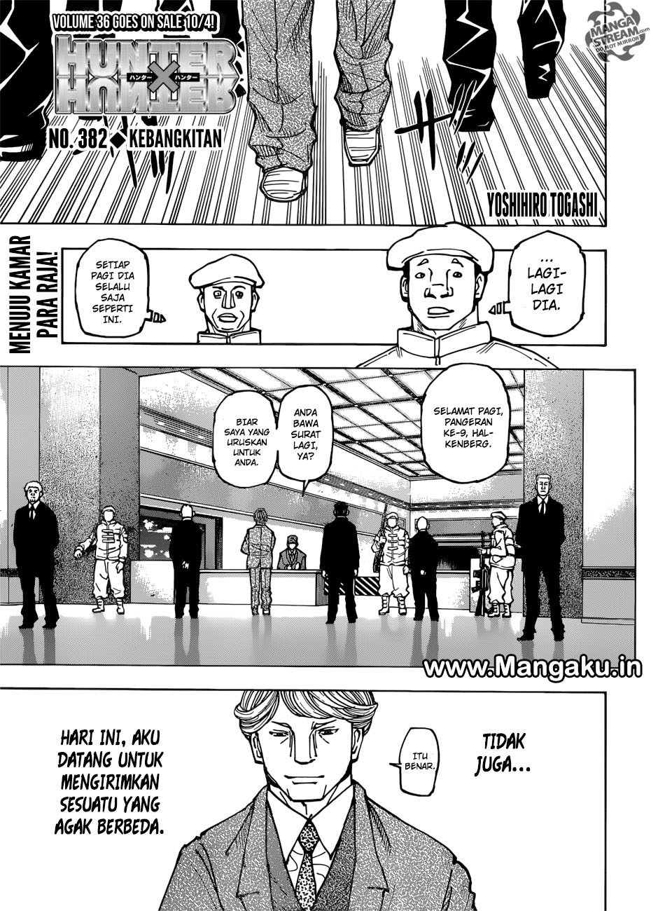 Hunter x Hunter Chapter 382 - halaman 1