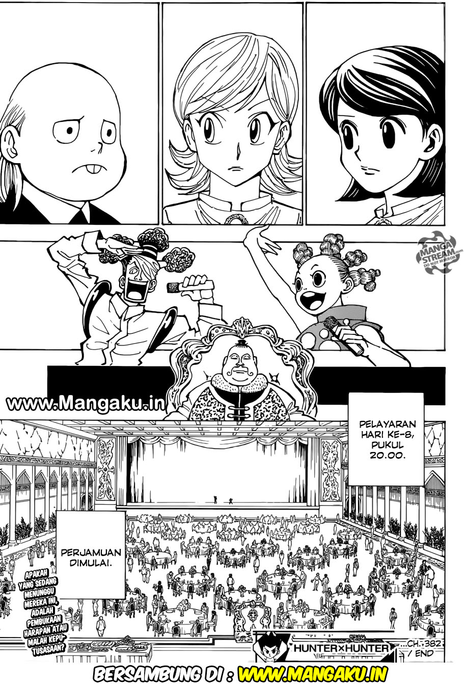 Hunter x Hunter Chapter 382 - halaman 19
