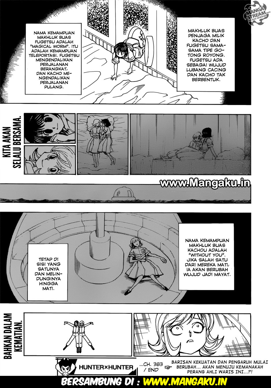 Hunter x Hunter Chapter 383 - halaman 19