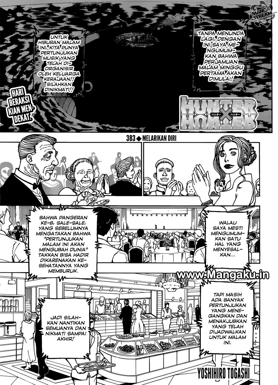 Hunter x Hunter Chapter 383 - halaman 2