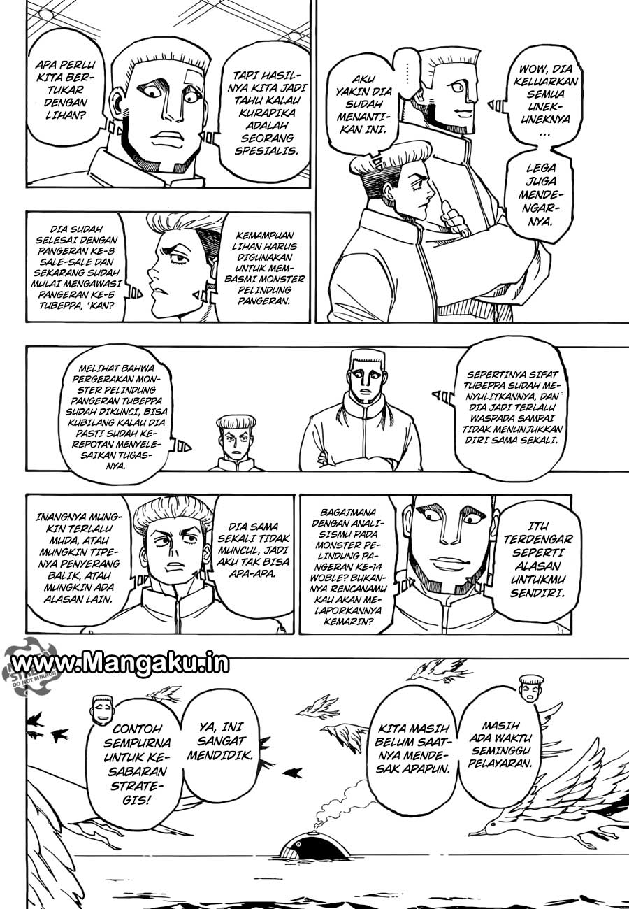Hunter x Hunter Chapter 386 - halaman 19