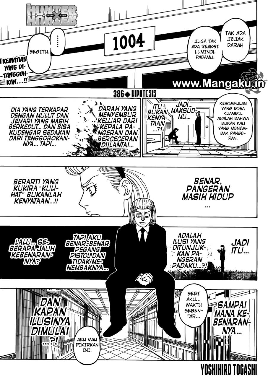 Hunter x Hunter Chapter 386 - halaman 2