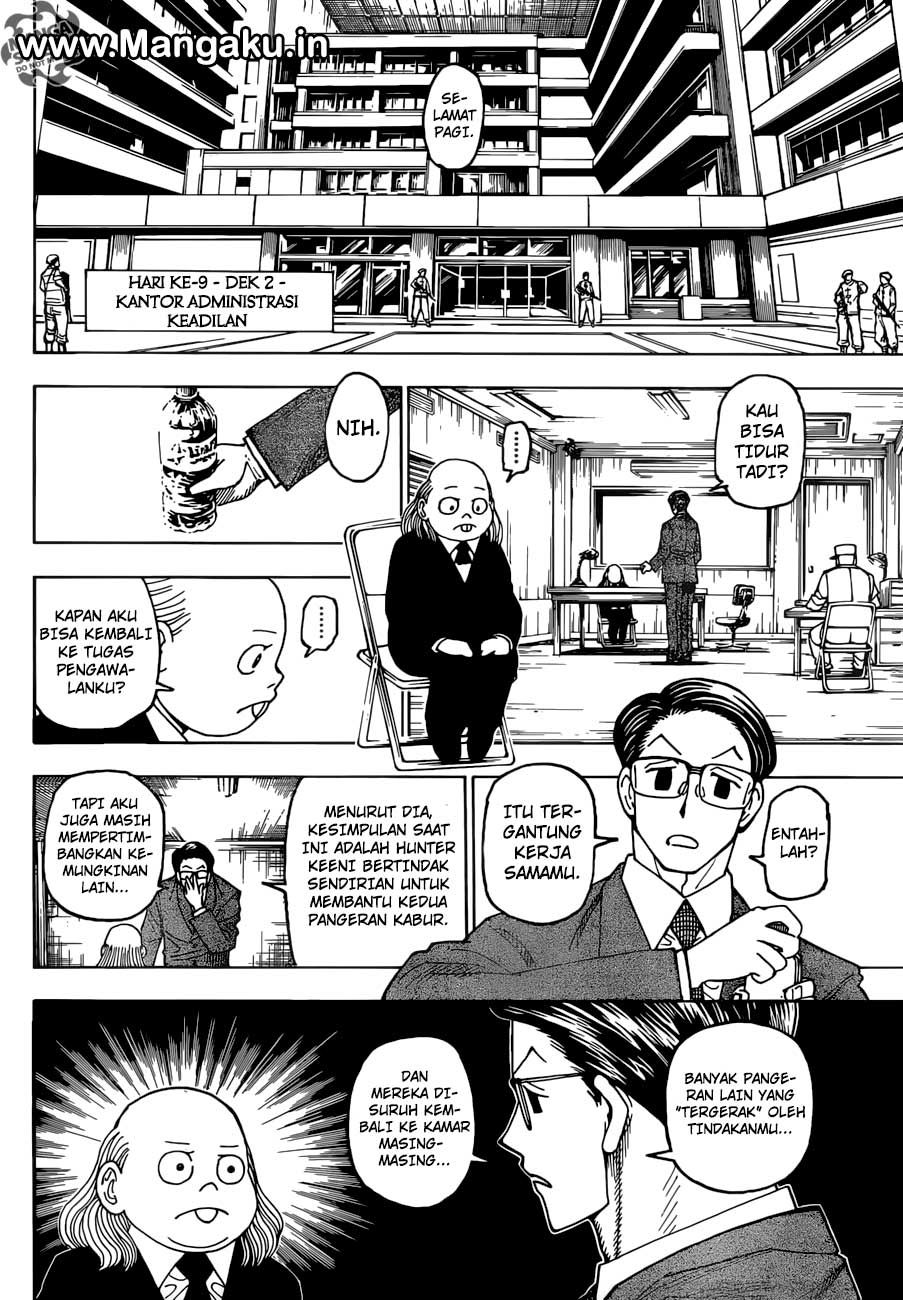 Hunter x Hunter Chapter 386 - halaman 3