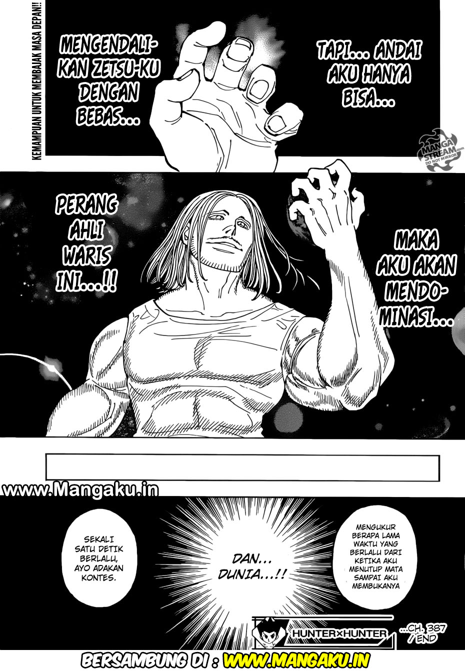 Hunter x Hunter Chapter 387 - halaman 20