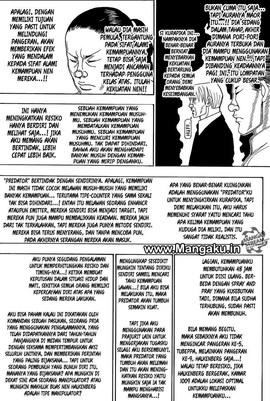 Hunter x Hunter Chapter 388 - halaman 18