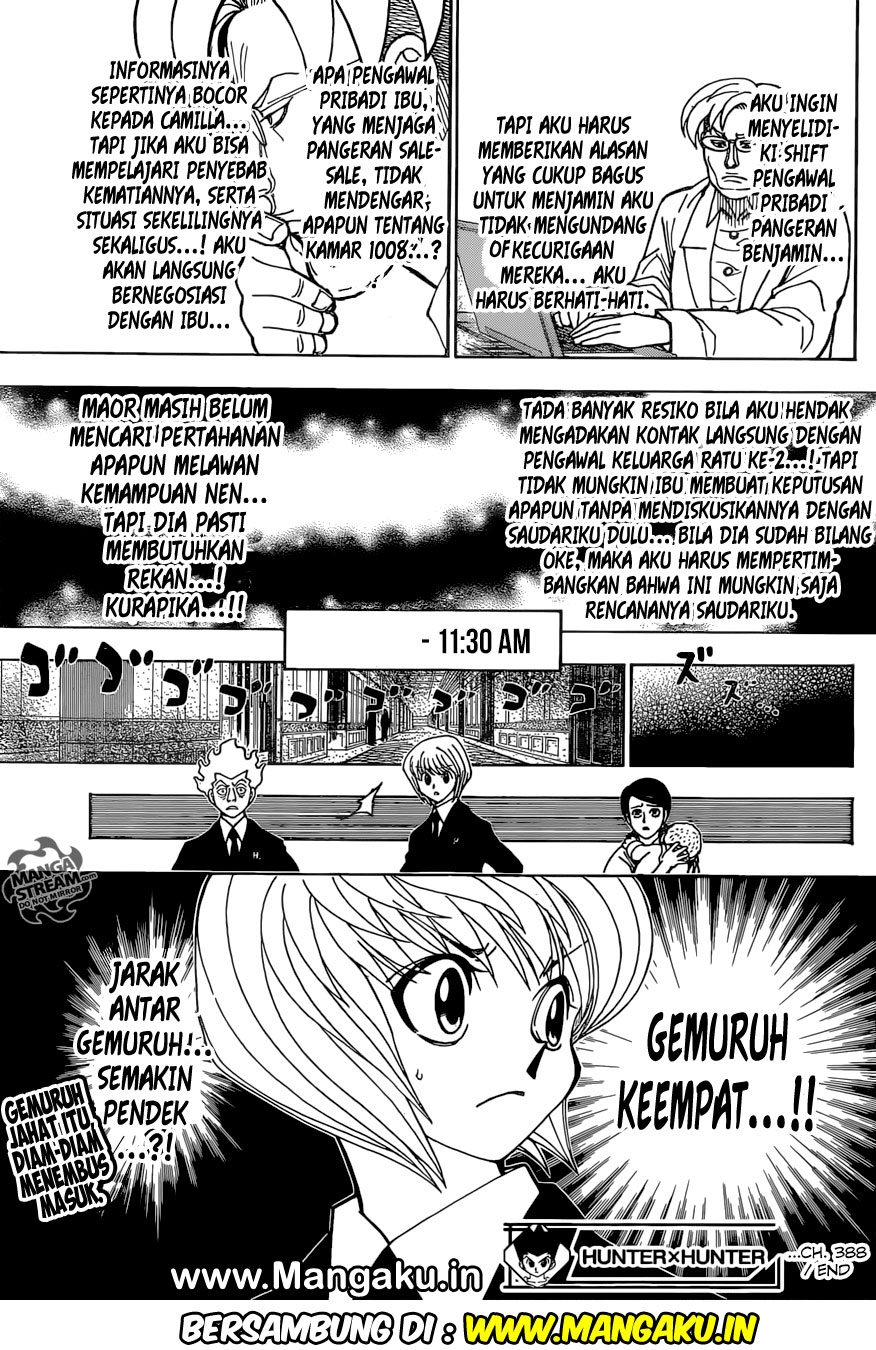 Hunter x Hunter Chapter 388 - halaman 20
