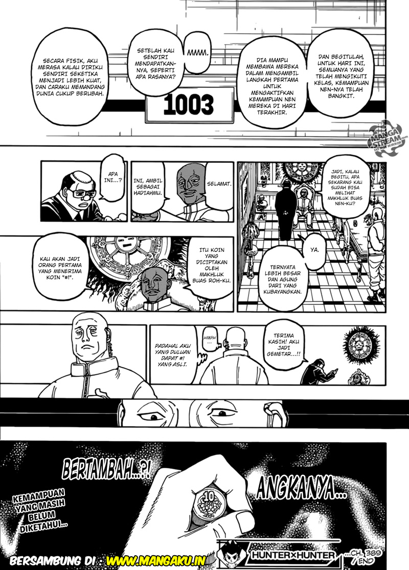 Hunter x Hunter Chapter 389 - halaman 20