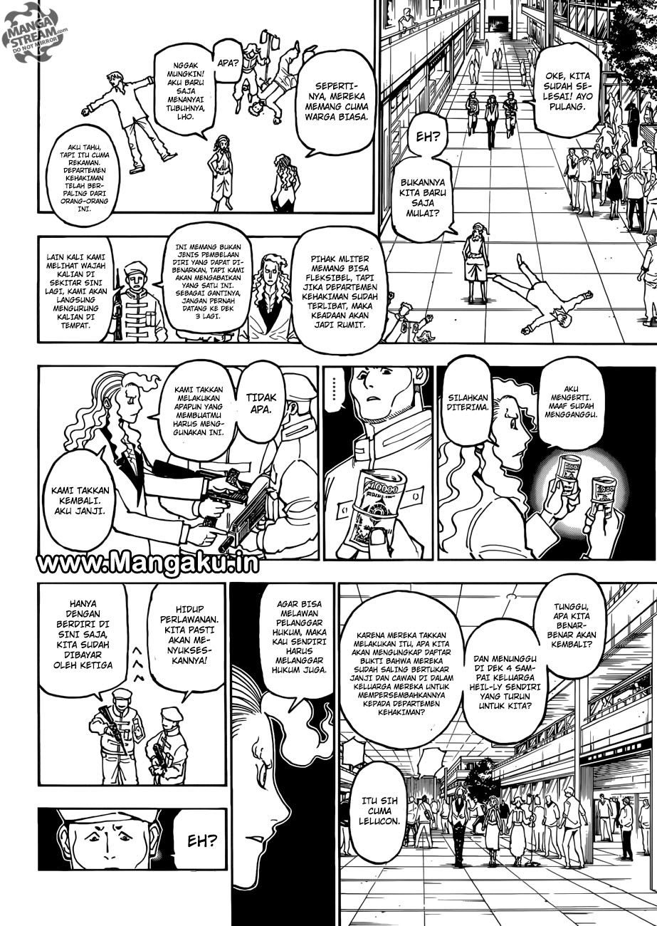 Hunter x Hunter Chapter 390 - halaman 19