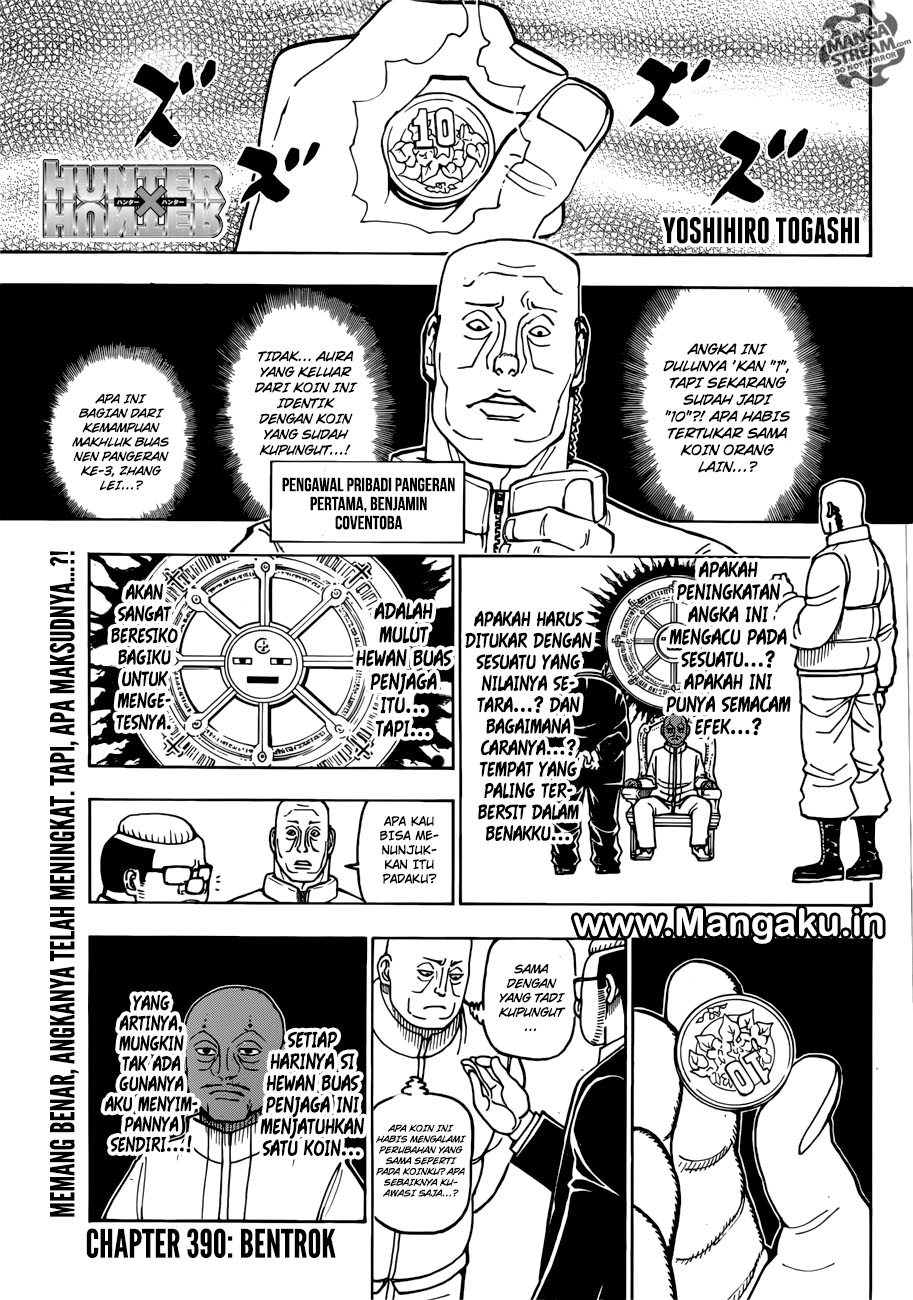 Hunter x Hunter Chapter 390 - halaman 2