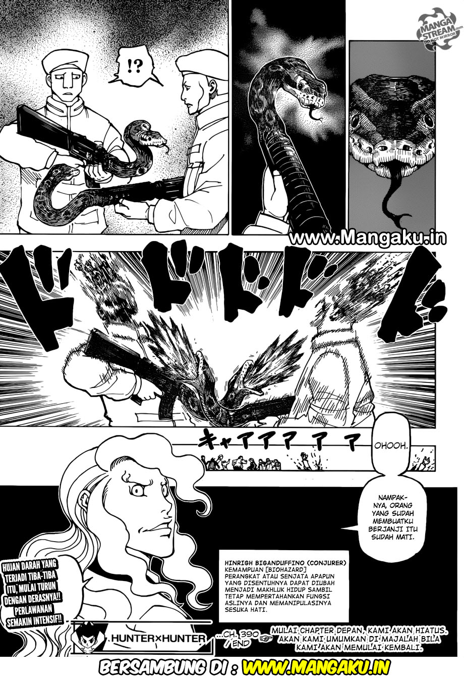 Hunter x Hunter Chapter 390 - halaman 20