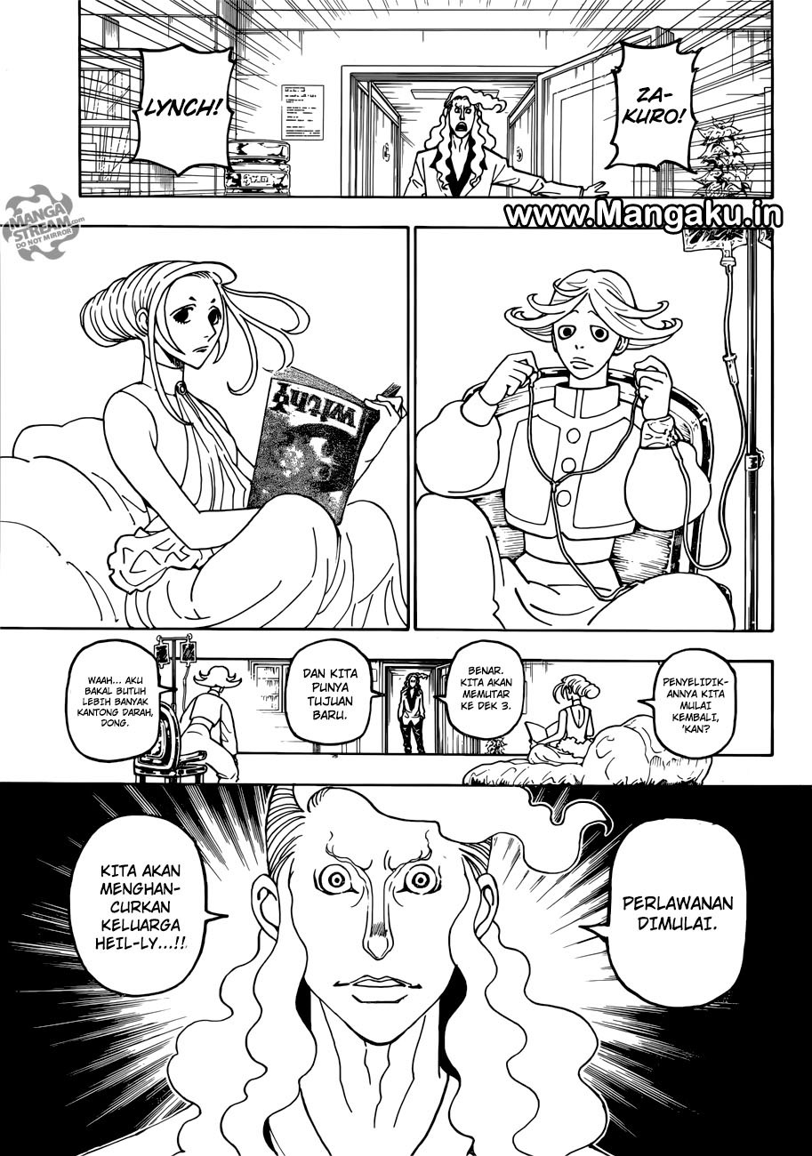 Hunter x Hunter Chapter 390 - halaman 8