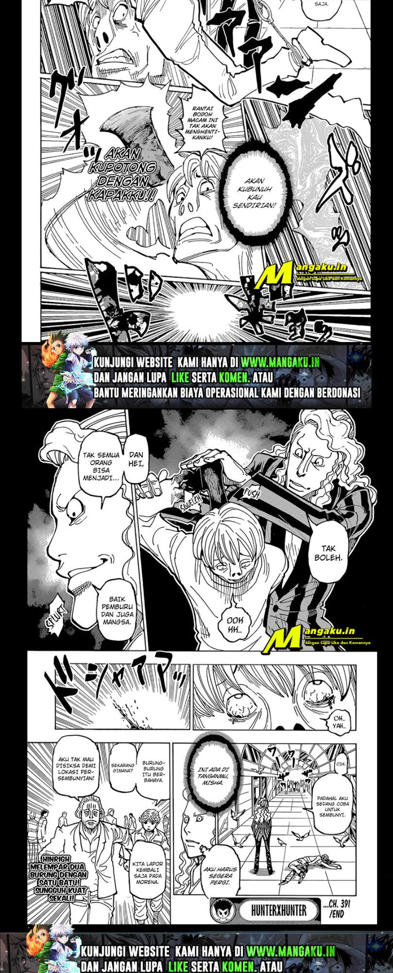 Hunter x Hunter Chapter 391 - halaman 11