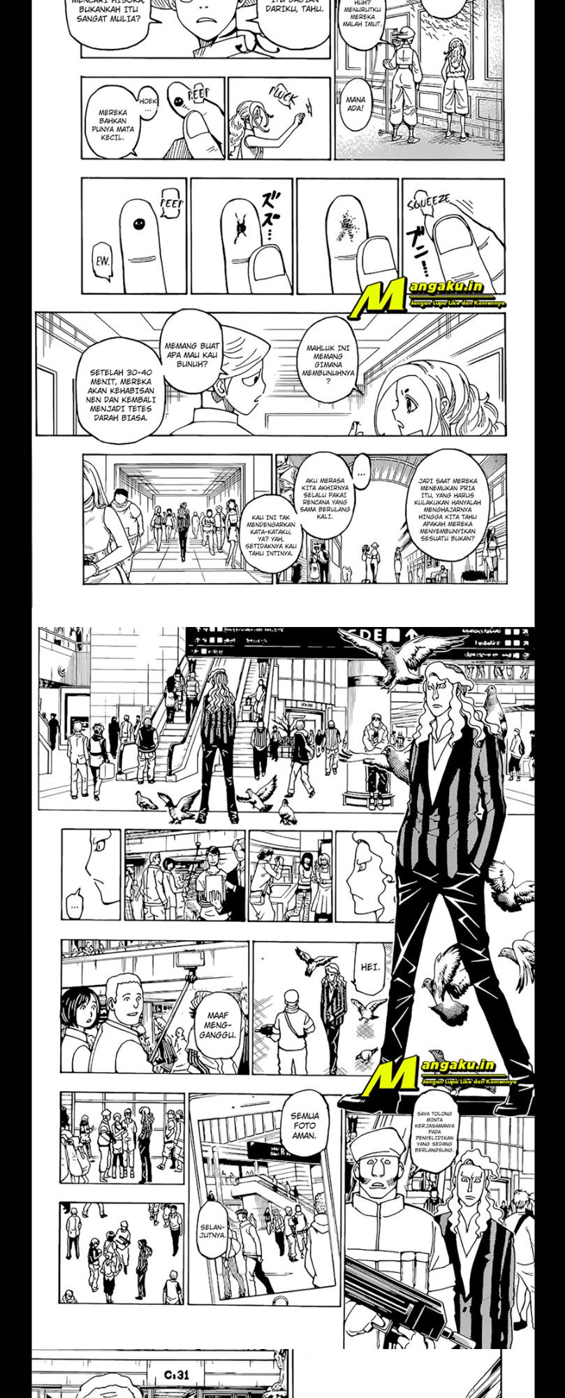 Hunter x Hunter Chapter 391 - halaman 3