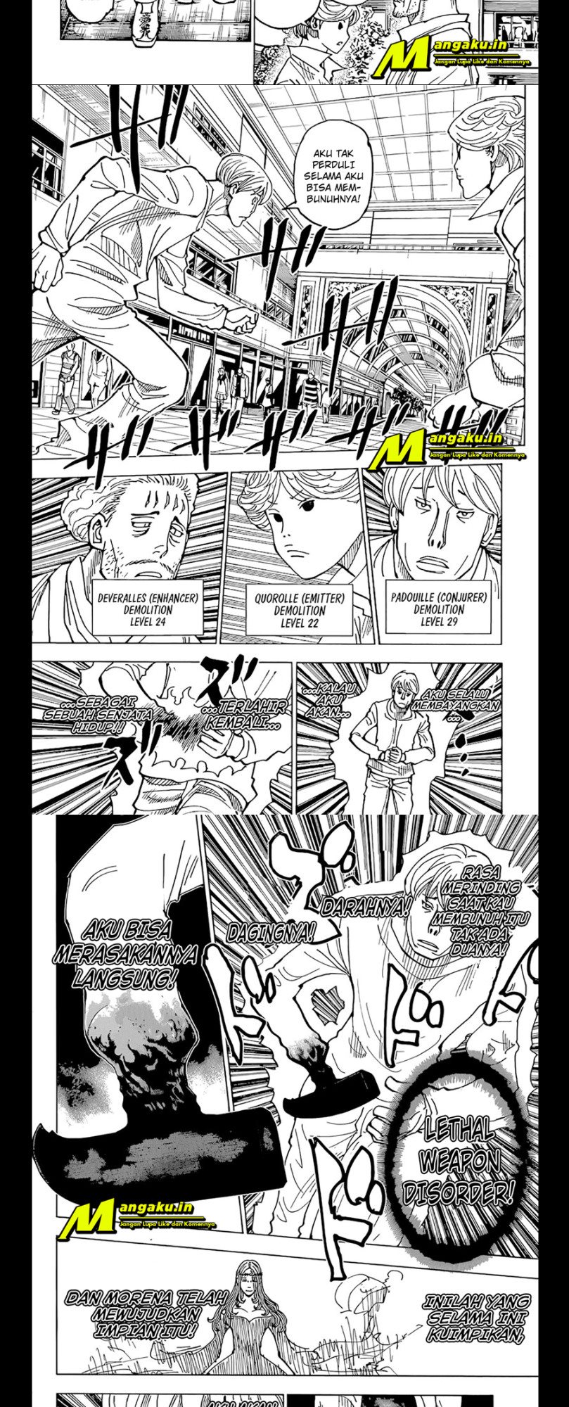Hunter x Hunter Chapter 391 - halaman 6