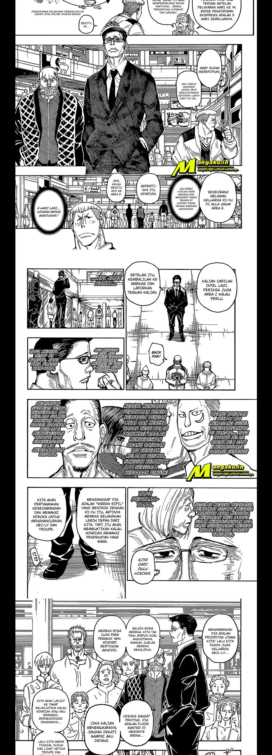 Hunter x Hunter Chapter 392 - halaman 11