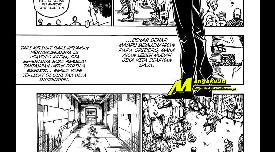 Hunter x Hunter Chapter 392 - halaman 12