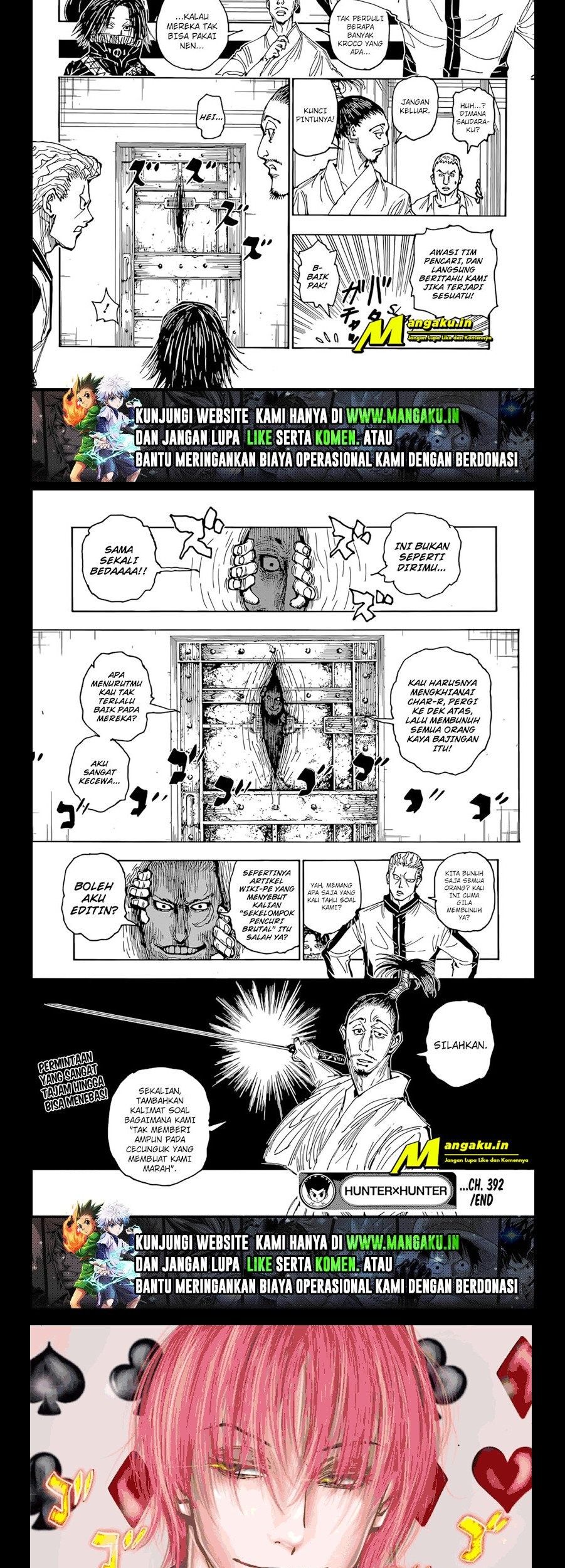 Hunter x Hunter Chapter 392 - halaman 15