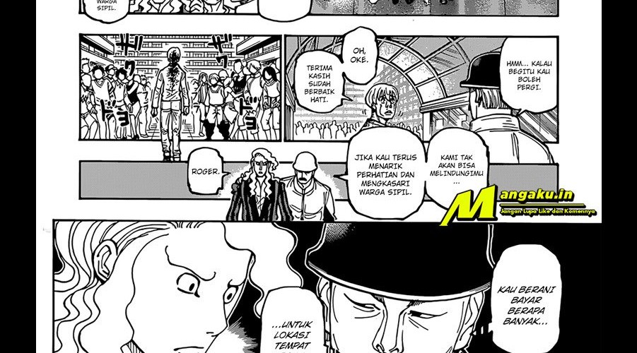 Hunter x Hunter Chapter 392 - halaman 2