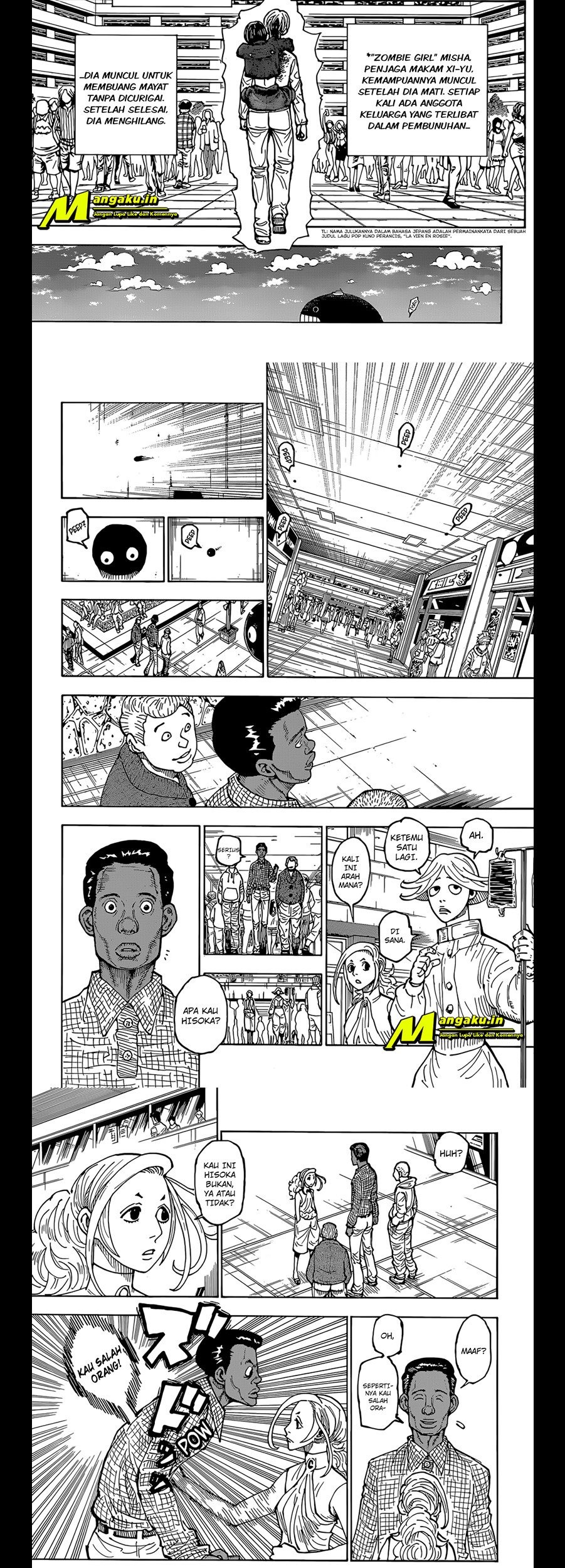 Hunter x Hunter Chapter 392 - halaman 5