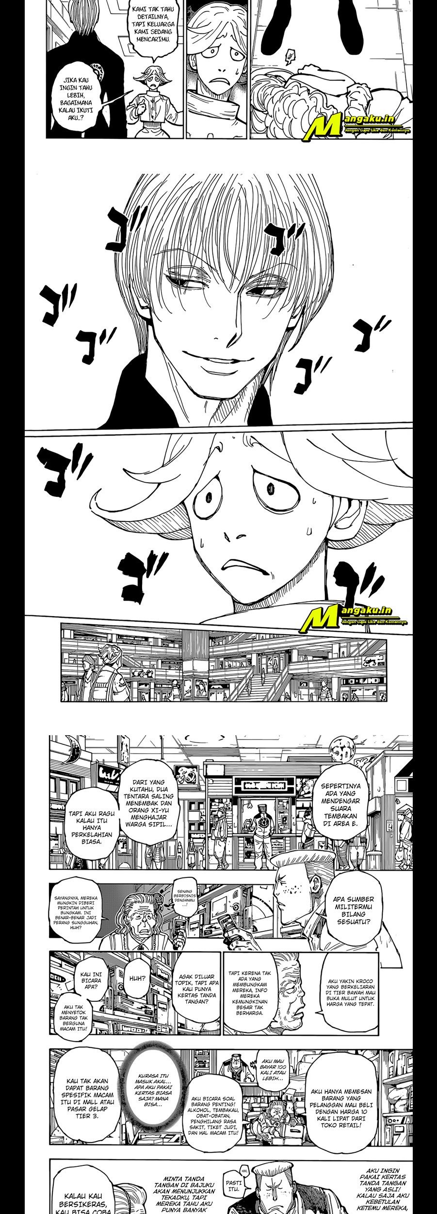 Hunter x Hunter Chapter 392 - halaman 9
