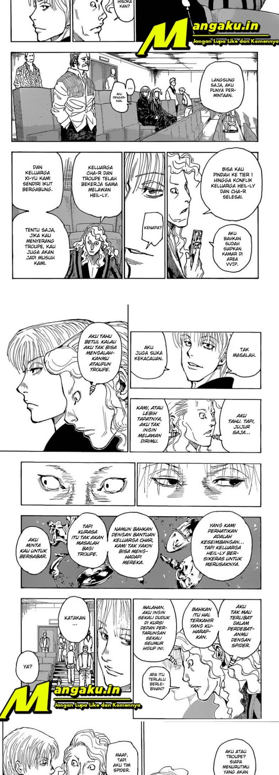 Hunter x Hunter Chapter 393 - halaman 11