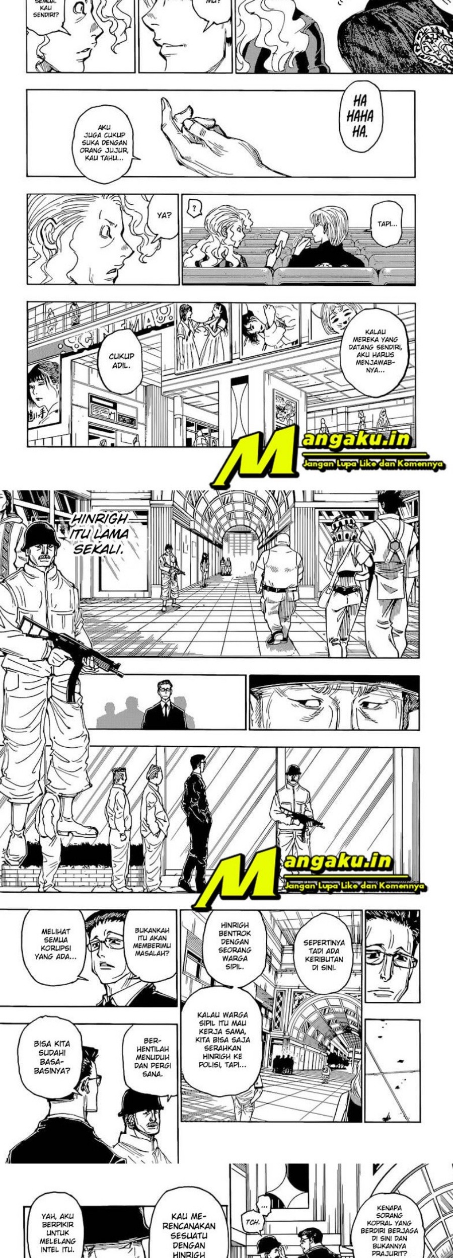 Hunter x Hunter Chapter 393 - halaman 13