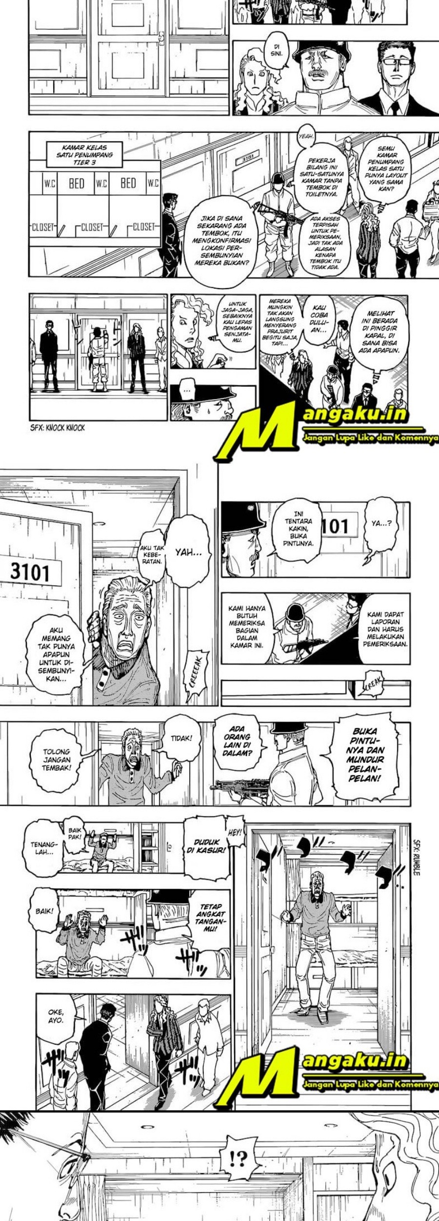 Hunter x Hunter Chapter 393 - halaman 17