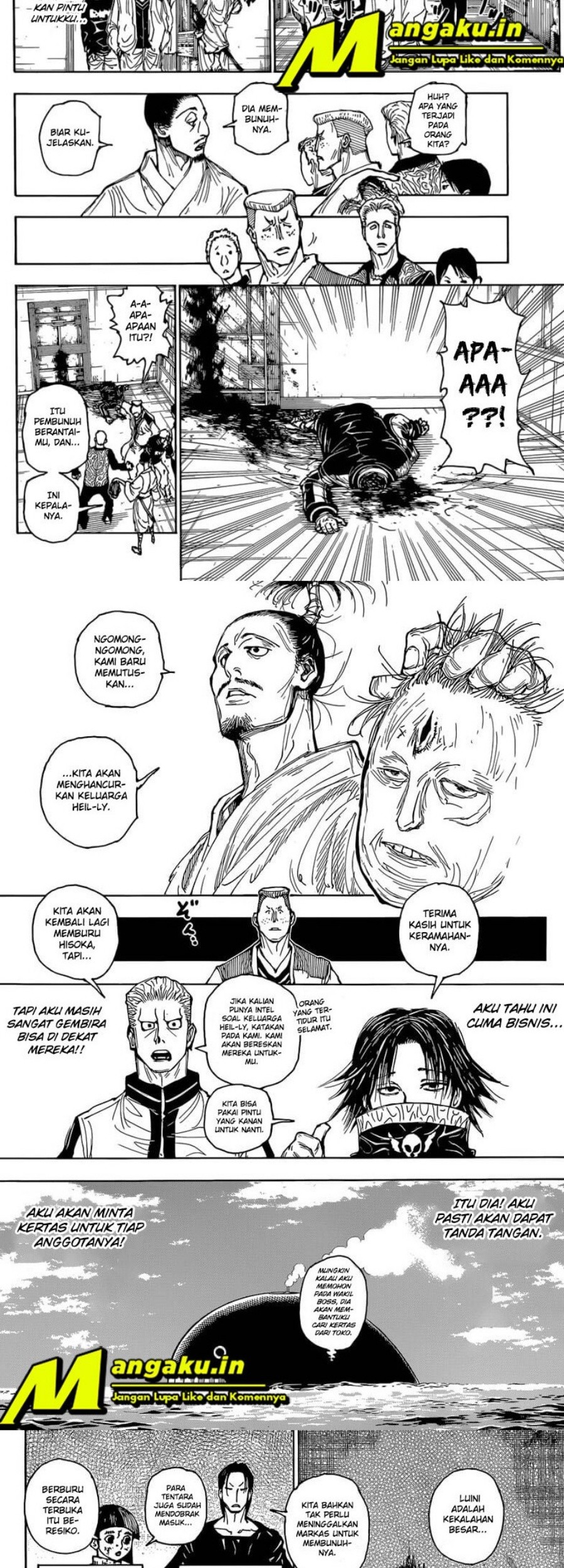 Hunter x Hunter Chapter 393 - halaman 5